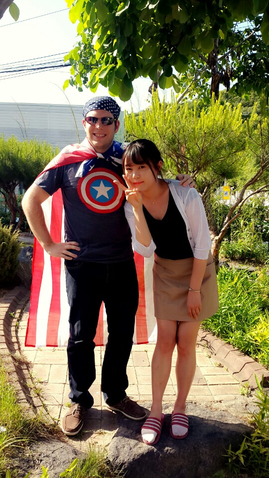 Teaching English abroad in South Korea.