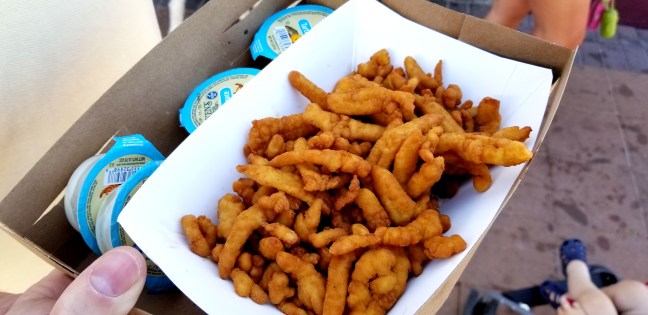 Fried clams at Bethany Beach, Delaware