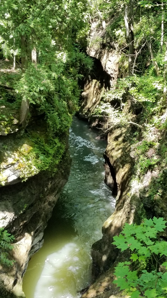 The Narrows in Clifton Gorge State Nature Preserve