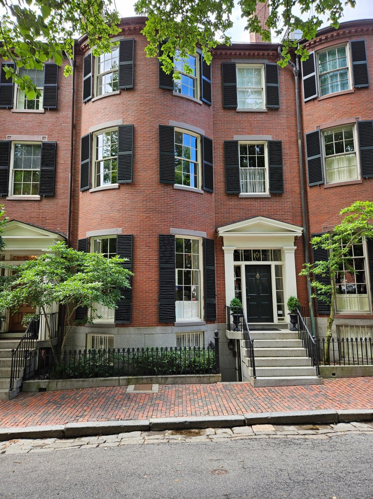 Louisa May Alcott home on Louisburg Square